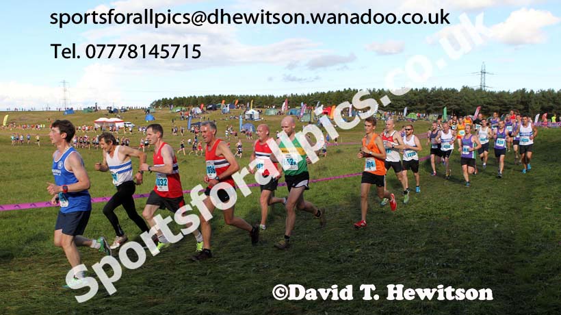 Senior mens North East Harrier League, Cramlington. Photo: David T. Hewitson/Sports for All Pics